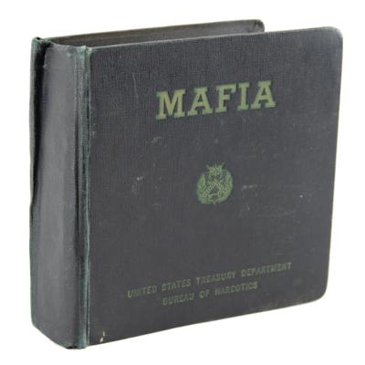 Lot #208 Mafia: Biographical Data File by the Bureau of Narcotics - Image 1