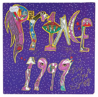 Lot #579 Prince Signed 1999 Album