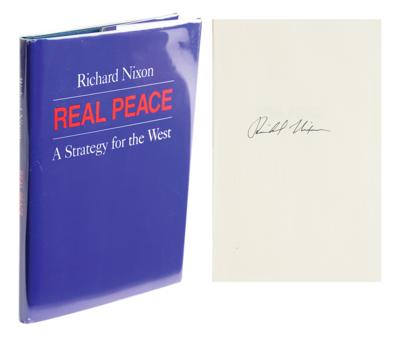 Lot #73 Richard Nixon Signed Book