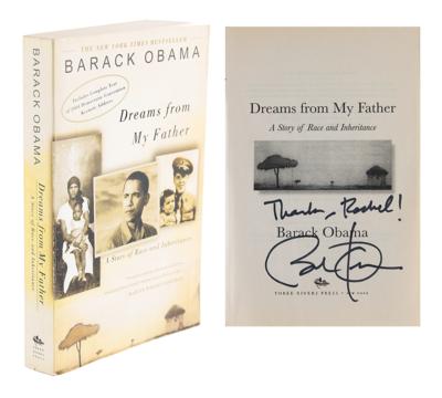 Lot #84 Barack Obama Signed Book