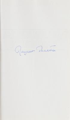 Lot #278 Margaret Thatcher Signed Book - Image 2