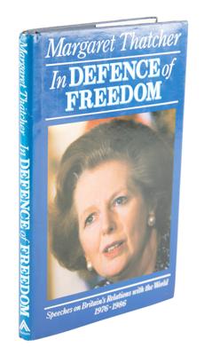 Lot #278 Margaret Thatcher Signed Book - Image 3