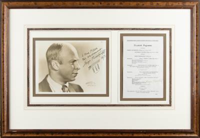 Lot #552 Sergei Prokofiev Signed Photograph and