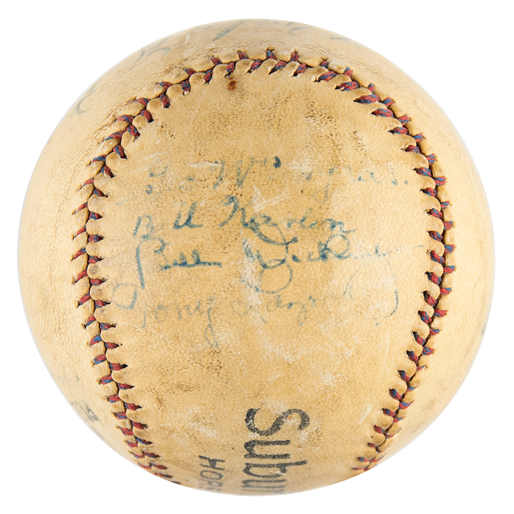 Babe Ruth and Lou Gehrig Signed Baseball