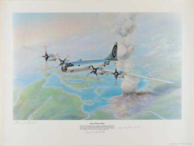 Lot #322 Enola Gay Signed Print - Image 1