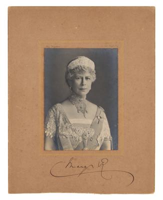 Lot #272 Queen Mary of Teck Signed Photograph - Image 1