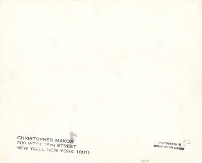 Lot #396 Andy Warhol and Georgia O'Keeffe Original Photograph - Image 2