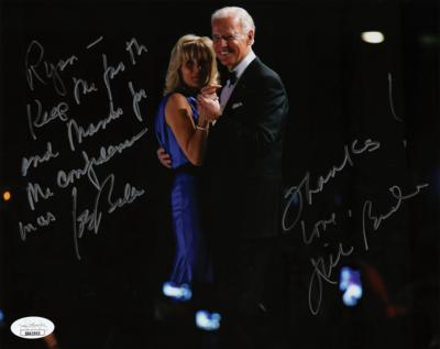 Lot #31 Joe and Jill Biden Signed Photograph - Image 1