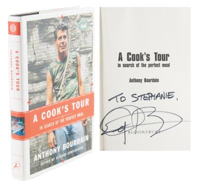 Lot #805 Anthony Bourdain Signed Book