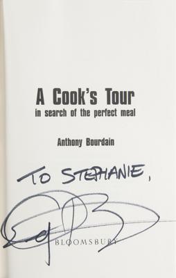 Lot #805 Anthony Bourdain Signed Book - Image 2