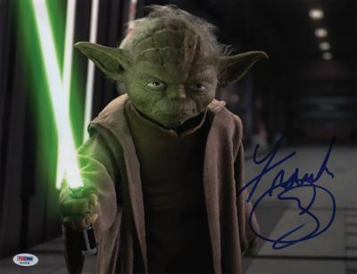 Lot #891 Star Wars: Frank Oz Signed Photograph - Image 1