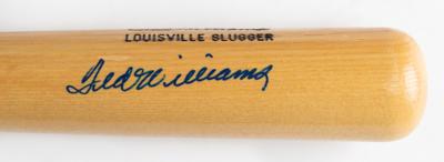 Lot #947 Ted Williams Signed Baseball Bat - Image 2