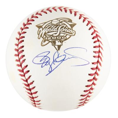 Lot #921 Roger Clemens Signed Baseball - Image 1