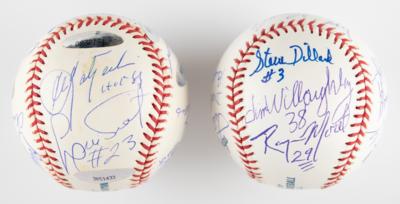 Lot #918 Boston Red Sox: 1975 (2) Signed Baseballs - Image 4