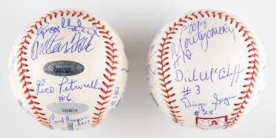 Lot #918 Boston Red Sox: 1975 (2) Signed Baseballs - Image 5