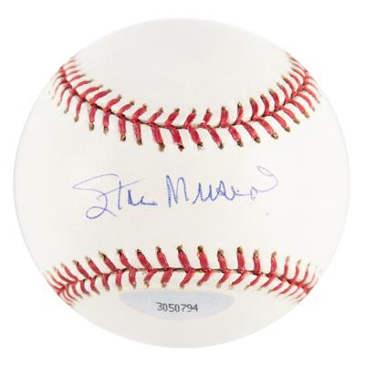 Lot #939 Stan Musial Signed Baseball