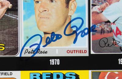 Lot #944 Pete Rose Signed Poster - Image 2