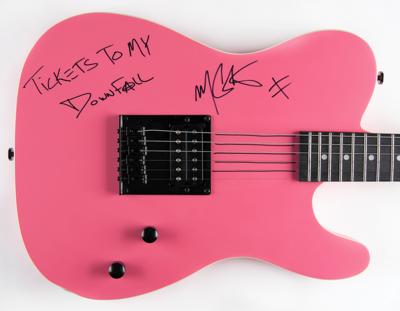 Lot #586 Machine Gun Kelly Signed Guitar - Image 2