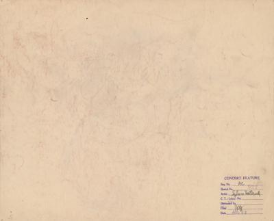 Lot #411 Sylvia Holland concept drawing of a baby centaur from Fantasia - Image 2