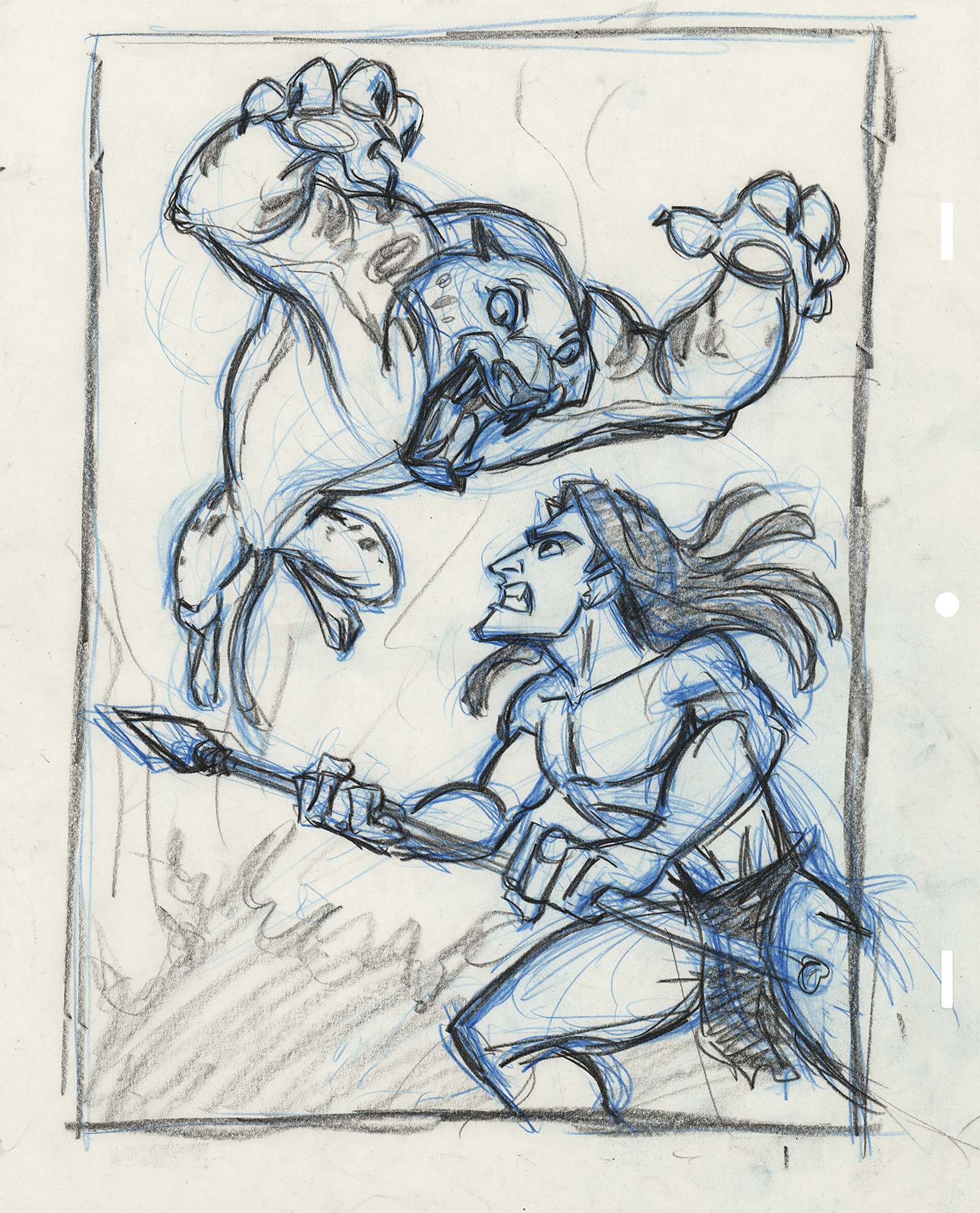 Punk Tarzan Drawing Tutorial, Step by Step, Drawing Guide, by Dawn -  DragoArt