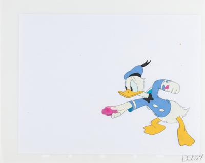 Lot #399 Donald Duck production cel from a Disney cartoon short - Image 1