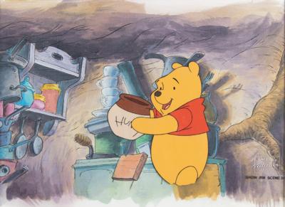 Lot #499 Winnie the Pooh production cel from The New Adventures of Winnie the Pooh - Image 1