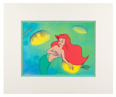 Lot #456 Ariel production cel from The Little Mermaid television show - Image 2