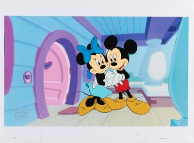 Lot #458 Mickey and Minnie Mouse production cel from Mickey Mouse Works - Image 1