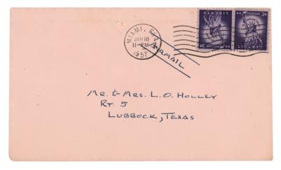 Lot #569 Buddy Holly Autograph Letter Signed - Image 2