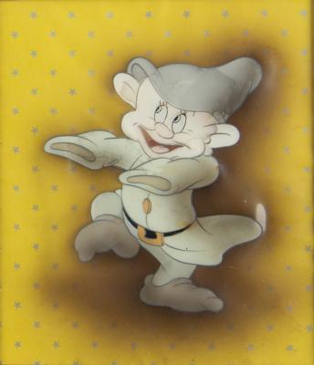 Lot #421 Dopey production cel from Snow White and the Seven Dwarfs - Image 1