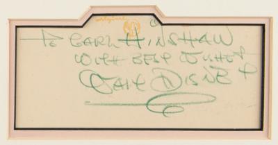 Lot #404 Walt Disney signed Dumbo and Timothy Q. Mouse production cels from Dumbo - Image 2