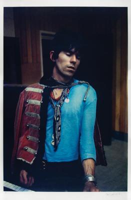 Lot #750 Rolling Stones: Keith Richards Oversized Photographic Print by Gered Mankowitz - Image 1