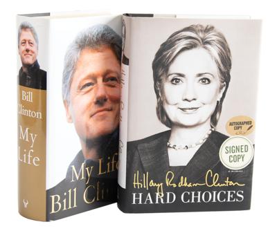 Lot #44 Bill and Hillary Clinton (2) Signed Books - Image 1