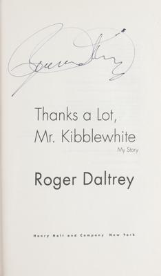 Lot #763 The Who: Pete Townshend and Roger Daltrey (2) Signed Books - Image 2