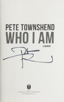 Lot #763 The Who: Pete Townshend and Roger Daltrey (2) Signed Books - Image 3
