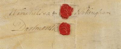 Lot #220 18th Century British Notables Document Signed - Image 3