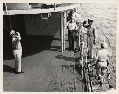 Lot #310 Douglas MacArthur Signed Photograph - Image 1