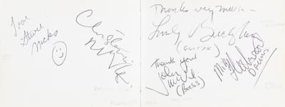 Lot #581 Rock and Roll Autograph Album (100+) with Fleetwood Mac, Heart, Warren Zevon, and More - Image 1
