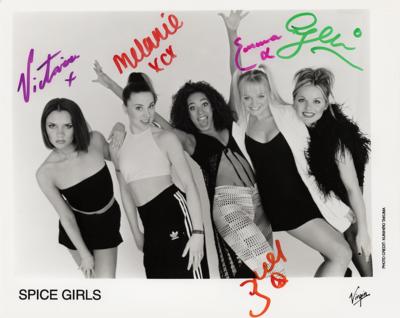 Lot #773 Spice Girls Signed Photograph
