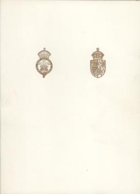 Lot #136 Princess Diana and King Charles III Signed Christmas Card (1983) - Image 2