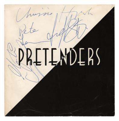 Lot #741 The Pretenders Signed 45 RPM Record