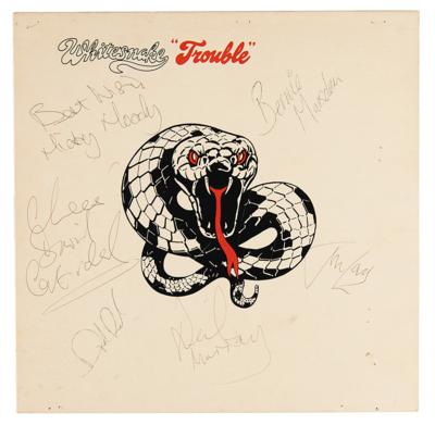 Lot #761 Whitesnake Signed Album - Image 1