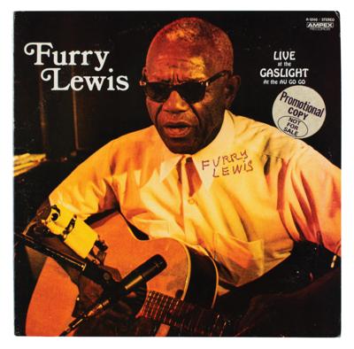 Lot #651 Furry Lewis Signed Album - Image 1