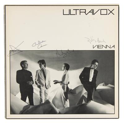 Lot #757 Ultravox Signed Album