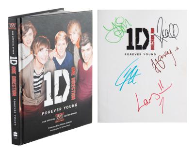 Lot #588 One Direction Signed Book