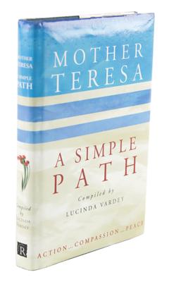 Lot #125 Mother Teresa Signed Book - Image 3