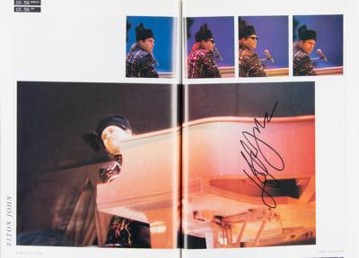 Lot #571 Live Aid Multi-Signed Book with Queen, David Bowie, Elton John, and more - Image 4