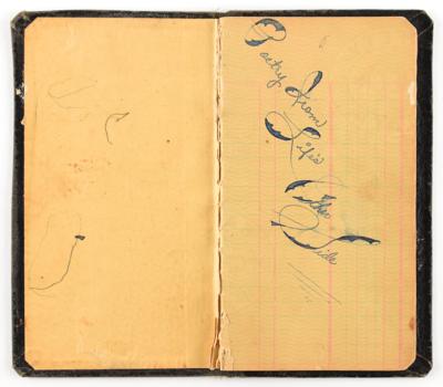Lot #200 Bonnie Parker's Handwritten Poem Book - Image 2
