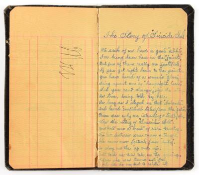 Lot #200 Bonnie Parker's Handwritten Poem Book - Image 3