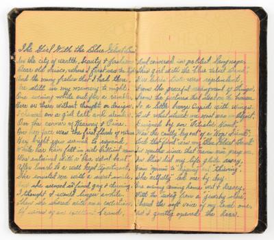 Lot #200 Bonnie Parker's Handwritten Poem Book - Image 9